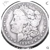 1896 O MORGAN DOLLAR VG