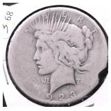 1923  S PEACE DOLLAR G DETAILS