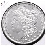 1879 MORGAN DOLLAR AU