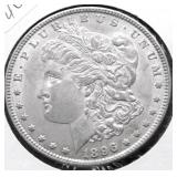 1896 MORGAN DOLLAR AU