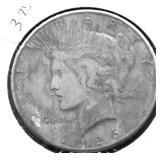 1926 PEACE DOLLAR XF DETAILS