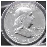 1962 PROOF FRANKLIN HALF DOLLAR