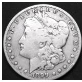 1899 O MORGAN DOLLAR VG