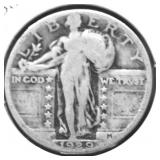 1929  STANDING QUARTER VG