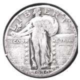 1930 STANDING QUARTER VG