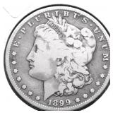 1899 S MORGAN DOLLAR VG