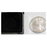 2008 SILVER EAGLE GEM W BOX