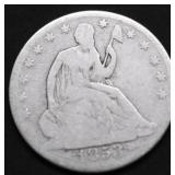 1853 SEATED HALF DOLLAR G