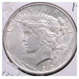 1922 PEACE DOLLAR AU