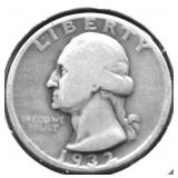 1932 S WASHINGTON QUARTER VG