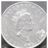 2000 CANADA MAPLE LEAF GEM