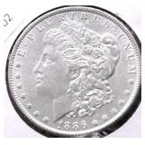 1886  MORGAN DOLLLAR AU