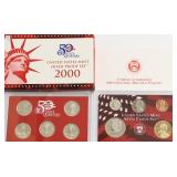 2000 SILVER PROOF SET