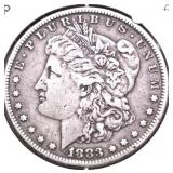 1883 MORGAN DOLLAR XF