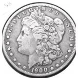 1900 O MORGAN DOLLAR VF