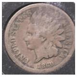 1860 INDIAN HEAD CENT VG