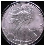 2000 SILVER EAGLE GEM