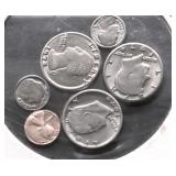 GROUP OF MINI COINS UNC