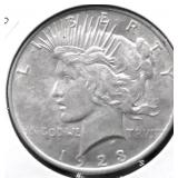 1923 PEACE DOLLAR XF