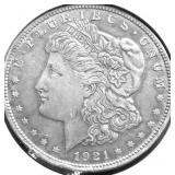 1921 MORGAN DOLLAR XF