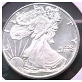 1/2 OZ .999 SILVER ROUND