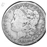 1888 O MORGAN DOLLAR VG