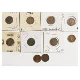10 INDIAN HEAD CENTS