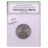 2003 D GEM BU JEFFERSON NICKEL
