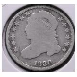 1830 BUST DIME G