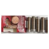 5 ROLLS OF LINCOLN CENTS