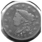 1818 LARGE CENT VG