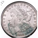 1921 MORGAN DOLLAR XF
