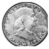 1963 D GEM BU FBL FRANKLIN HALF DOLLAR