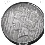 1926 S PEACE DOLLAR VF