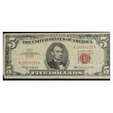 5 DOLLAR US LEGAL TENDER VF