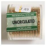 10 GEM BU PRESIDENT DOLLARS