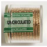 10 GEM BU PRESIDENT DOLLARS