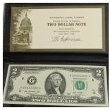 GEM BU 2 $ FEDERAL RESERVE NOTE