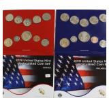 2019 MINT SET P D MINTS