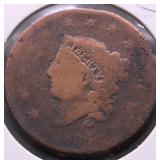 1834 LARGE CENT CULL