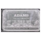 HALF OZ .999 SILVER BAR