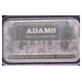 HALF OZ .999 SILVER BAR