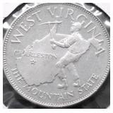 25.5 GRAMS SILVER WEST VIRGINIA STATE SEAL