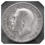 G BRIT SILVER 6 PENCE