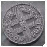 HONOLULU TRANSIT TOKEN XF