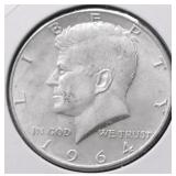 1964 CHOICE BU KENNEDY HALF DOLLAR