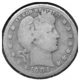 1904 BARBER QUARTER G