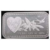 1  OZ .999 SILVER BAR