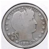 1899 BARBER QUARTER G DETAILS
