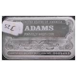 HALF OZ .999 SILVER BAR